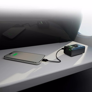 Powerbank SBS 10000mAh PD 35W with LCD display - gray