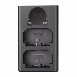 NEEWER DL-FZ100 Dual Battery Charger for NP-FZ100-S Batteries