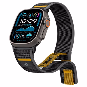 SPIGEN ATHLEX AIR APPLE WATCH 6 / 7 / 8 / 9 / 10 / SE / ULTRA 1 / 2 (44 / 45 / 46 / 49 MM) ACTIVE juodas