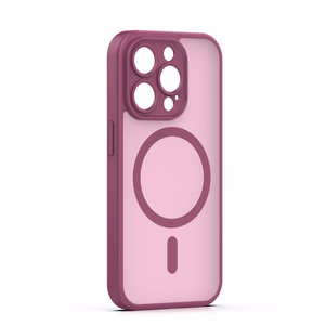 Mag Matt dėklas iPhone 15 Pro 6,1" kaštoninė