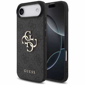 Guess 4G Didelio Logotipo Dėklas telefonui iPhone 17 Air - juoda
