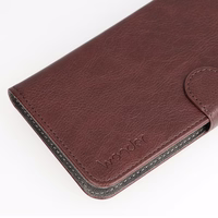 Wonder Common universalus knyginis dėklas (XL) Samsung A12/A13 4G/A34 5G/A02S/Xiaomi Redmi 12 4G/12C/Note 12 4G rudas