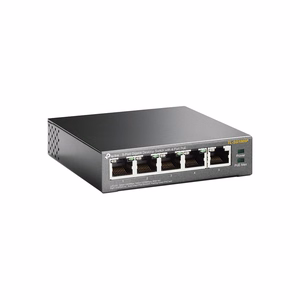 TP-Link 5 priev. gigabitų stalinis PoE komutatorius su 4 priev. PoE