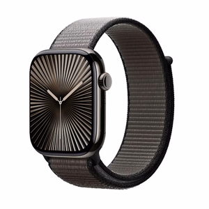 Crong Nylon sportinis Apple Watch dirželis, 44/45/46/49 mm, nakties pilka