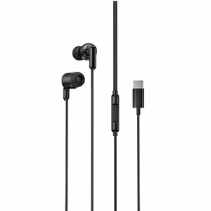 Проводные наушники XO EP84 с USB-C, черные