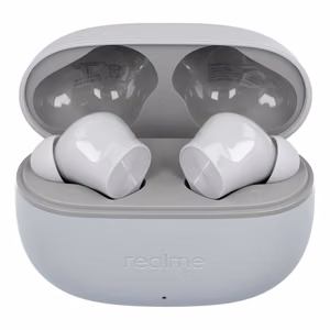 Belaidės ausinės Realme Buds T200 Lite audros pilkos