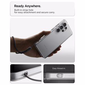 SPIGEN dėklas ULTRA HYBRID skirtas SAMSUNG S26 Ultra crystal clear