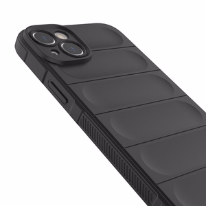 Magic Shield Case dėklas telefonui iPhone 14 Plus elastingas šarvuotas dėklas bordo
