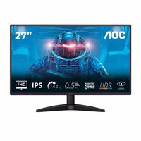 AOC 27B36X kompiuterio monitorius 68,6 cm (27") 1920 x 1080 pikseliai „Full HD“ LED Juoda