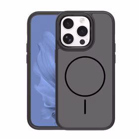 Frame Thin Mag dėklas for iPhone 14 Pro 6,1" juodas