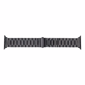 FORCELL F-DESIGN FA10 nerūdijančio plieno dirželis APPLE Watch 42 / 44 / 45 / 49 mm juodas