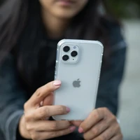 Raptic X-Doria skaidrus dėklas iPhone 14 Pro Max šarvuotas dėklas juodas