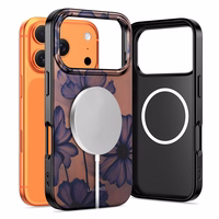 Tech-Protect Lamano MagSafe dėklas iPhone 17 Pro Max rudai violetinis