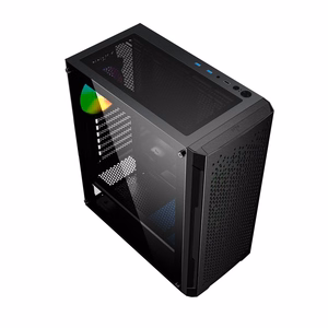 Gembird CCC-FC-400X Fornax 400X Gaming ARGB juodas kompiuterio korpusas