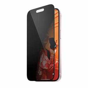 PanzerGlass Itin platus privatumo grūdintas stiklas su pozicionieriumi iPhone 15 Pro