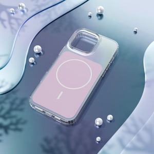 Etteri Hidden Pearl dėklas iPhone 16 Pro Max 6,9" rožinis