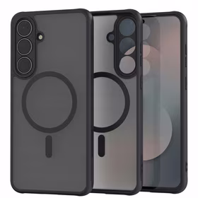 Spacecase Dėklas Hybrid Mag Galaxy S25 FE juodas