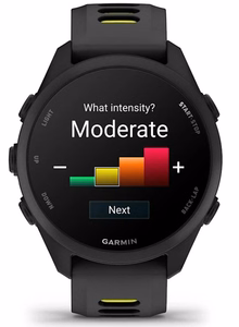 Garmin Forerunner 170 Music 3,05 cm (1.2") AMOLED 42 mm Skaitmeninis 390 x 390 pikseliai Lietimui jautrus ekranas Juoda GPS (palydovinis)