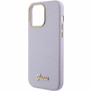 Чехол Guess для iPhone 15 Pro Max 6,7" GUHCP15XPGMCSL сиреневый твердый чехол глиттер глянцевый сценарий