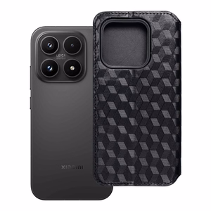 Atverčiamas dėklas Xiaomi 17 Cubic Book, juodas