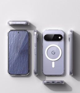 Ringke Fusion Magnetic MagSafe dėklas, skirtas Google Pixel 11, skaidrus