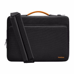 TOMTOC Defender-A40 nešiojamo kompiuterio krepšys per petį 16" (juodas)