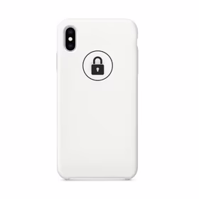 Dėklas "Silicone Case" skirtas iPhone XR / White / su įpakavimu