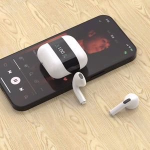 Bluetooth laisvų rankų įranga Dudao U15S Balta (su LED ekranu)