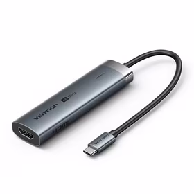 Vention 5-in-1 USB-C koncentratorius 100 W PD 5 Gbps 4K@60 Hz