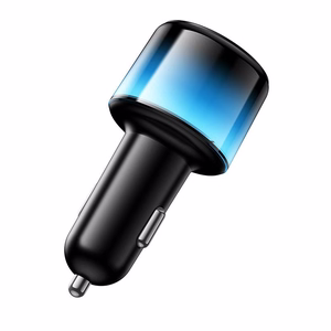 Automobilinis įkroviklis Hoco Z69B, USB-A + 2 × USB-C, PD QC3.0, 57 W, juodas