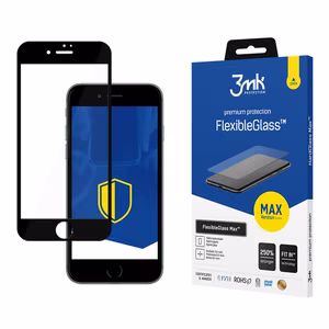 Hibridinis stiklas 3mk FlexibleGlass Max™ iPhone 7 / 8 Plus