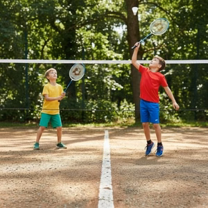 Donnay 6 dalių badmintono rinkinys dėkle, oranžinis