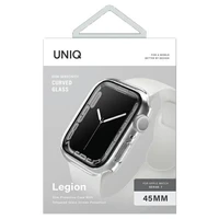 Uniq Legion dėklas Apple Watch Series 7/8/9 45mm - skaidrus