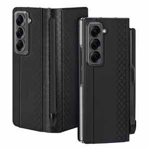 DUX DUCIS dėklas BRIL su rašiklio laikikliu skirtas SAMSUNG Z Fold SE/W25 juodas
