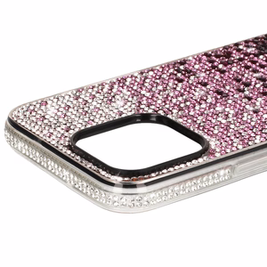 Dėklas telefonui Tel Protect Deimantinis iPhone 13 Pro Max bordo