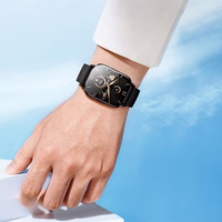 Blavec išmanusis laikrodis W-18 Hellia HD AMOLED su balso skambučiu (SWW18-B) juodas