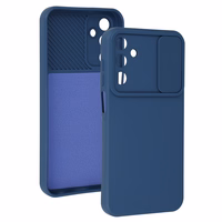 Camshield Soft dėklas telefonui Samsung Galaxy A15 4G/5G tamsiai mėlynas