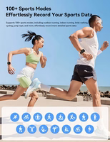 Išmanusis laikrodis Joyroom JR-FT5 Plus Fit-Life Series Smart Watch (Answer/Make Call) juodas