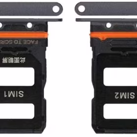 SIM kortelės laikiklis Xiaomi 12/12X Black ORG