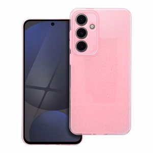 Skaidrus dėklas 2 mm BLINK Samsung S24 FE rožinis