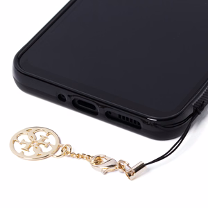 Guess GUHCSA34GF4GBR A34 5G A346 rudas/rudas kietas dėklas 4G Charms kolekcija