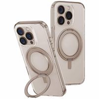 Uniq Swivix 360 sukamas stovas dėklas telefonui iPhone 16 - auksinis