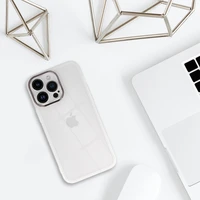 Apsauginis objektyvo dėklas (m) Iphone 12 - baltas skaidrus