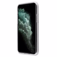 BMW Signature spausdintas logotipas dėklas iPhone 11 Pro Max - juodas