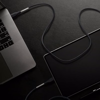 FORCELL F-ENERGY Carbon CB-05C C tipo kabelis į C tipo PD QC4.0 5A 240W 1 m juodas