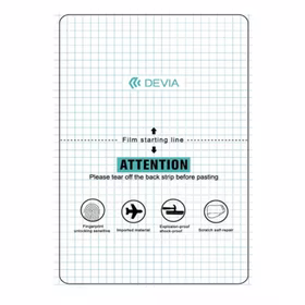 "Devia" pjovimo mašinai skirtos folijos rinkinys 50vnt V2, skirtas išmaniesiems telefonams LCD