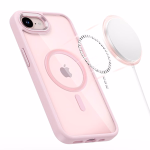 TECH-PROTECT MAGMAT MAGSAFE IPHONE 16E / 17E SOFT PINK/CLEAR