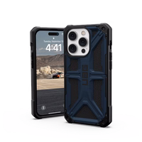 UAG Monarch dėklas telefonui iPhone 14 Pro Max - tamsiai mėlynas
