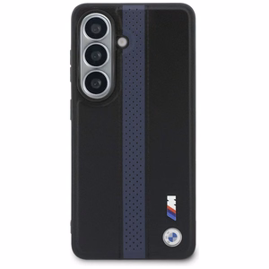 BMW Perforated Stripe Logo MagSafe Dėklas for Samsung Galaxy S26 - mėlynas