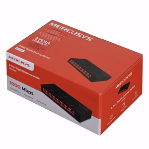 Mercusys 8 prievadų 10/100/1 000 Mbps stalinis komutatorius